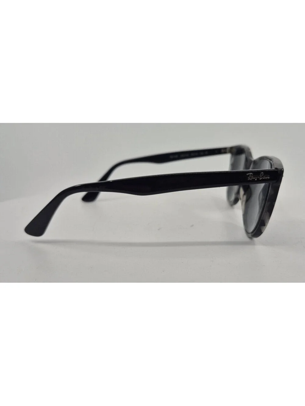 Ray-Ban Wayfarer II RB2185 1250/AD Gray On Black Sunglasses Full Rim 55-18-145